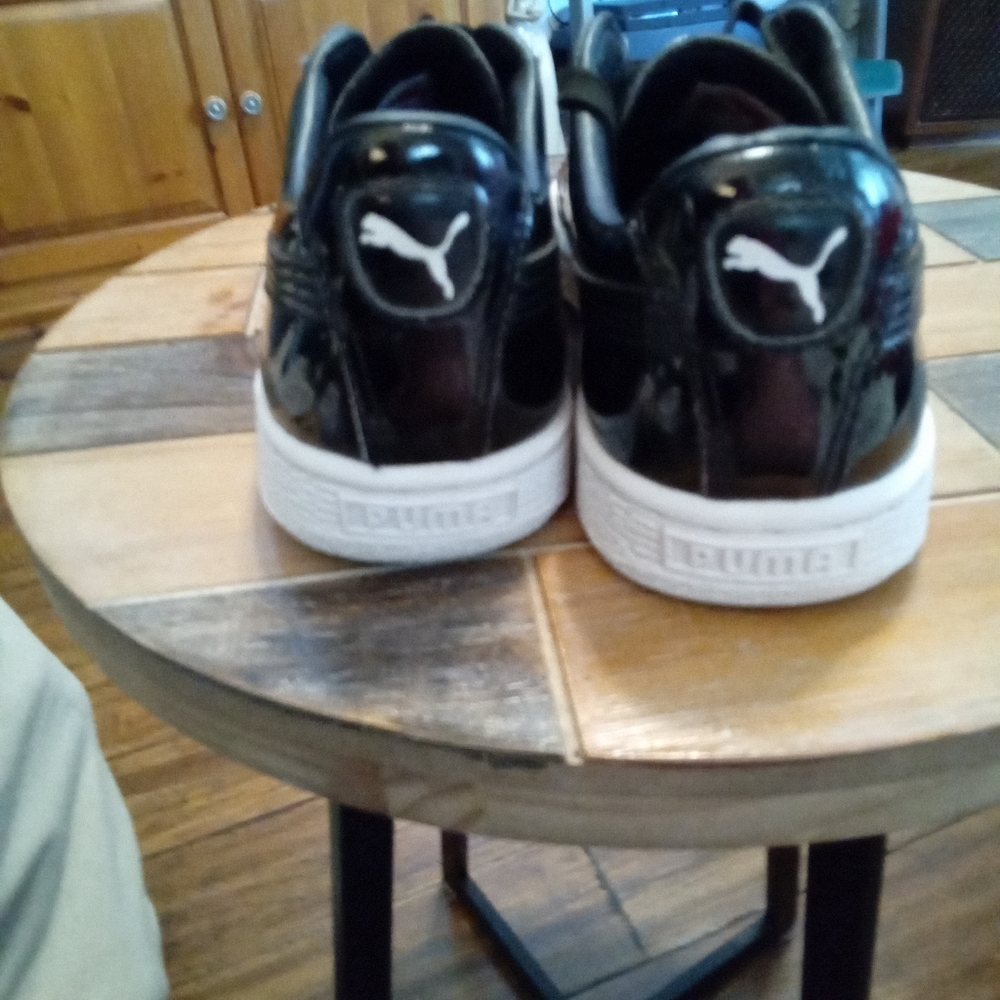 Puma Black Athletic Shoes - Picture 8 of 16